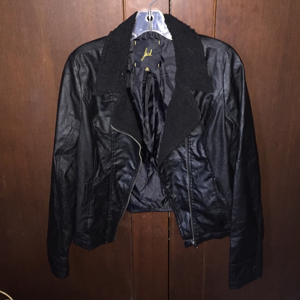Jack BB Dakota The Mazia Shearling Jacket size M